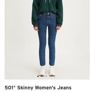 Levi skinny jeans